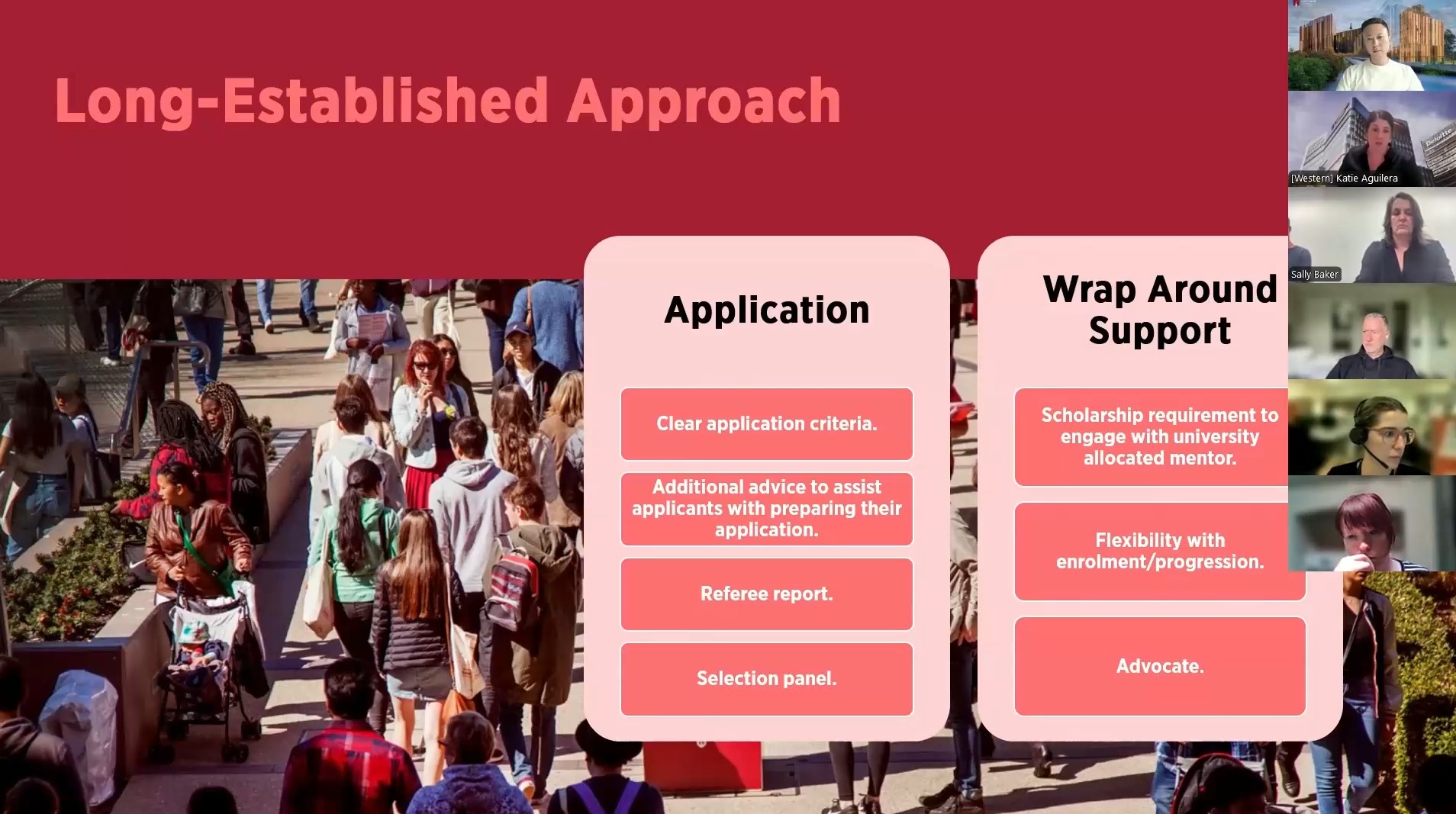 Apr 2025 WSU trauma informed scholarship application process