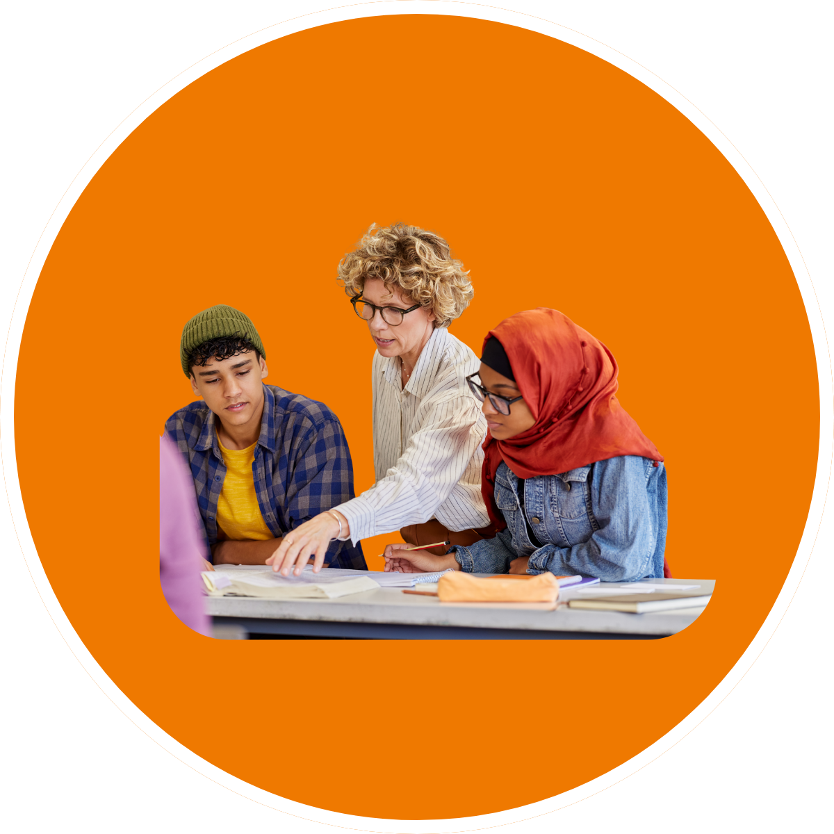 Supporting refugee students community of practice